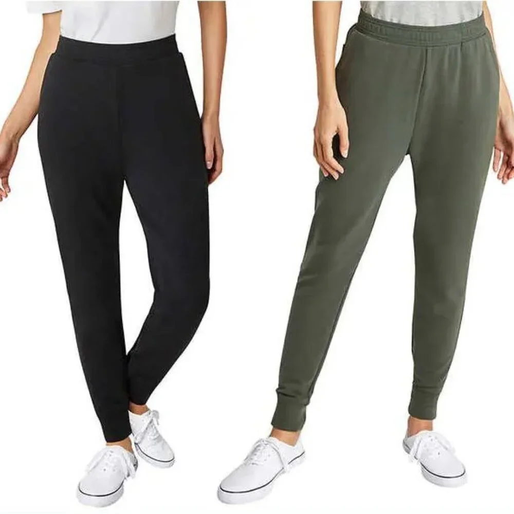 Eddie Bauer Ladies' Jogger, 2-pack _ Size L - Picture 1 of 2